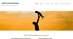 Desktop Screenshot of gentlecircumcision.com